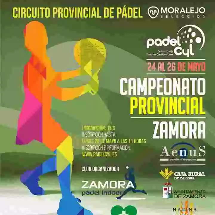 Moralejo Selección patrocina el Circuito Provincial de Pádel en Zamora.